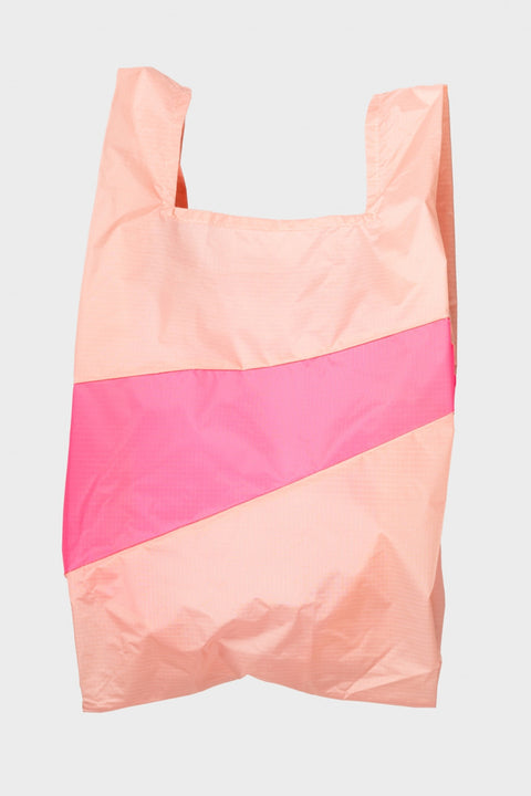 Modische Tasche in hellrosa und neonpink