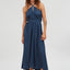 Suite13Lab Multiposition Langkleid aus Tencel - Blaues Kleid