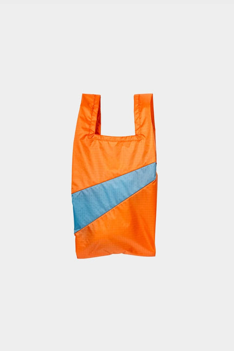 Susan Bijl Small Shopping Bag Orange Ocean faltbare Tasche
