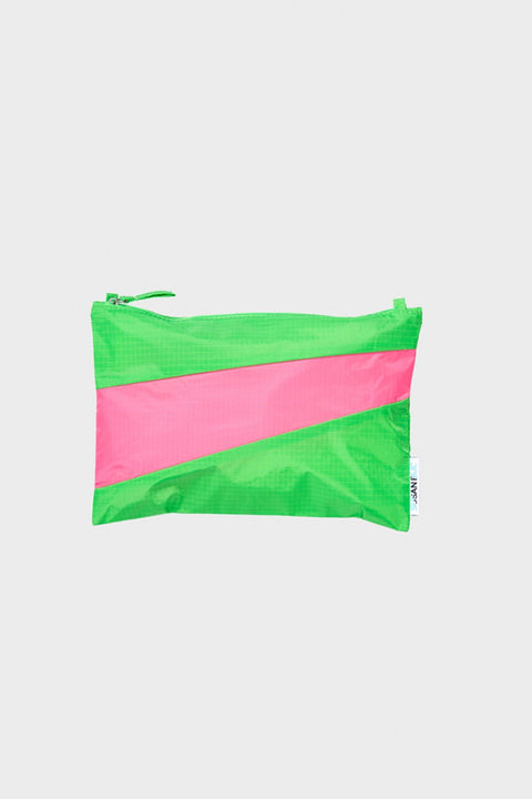 Susan Bijl Neongrün und Neonpink Hip Bag