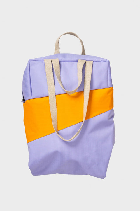 Susan Bijl Rucksack in Flieder und Orange