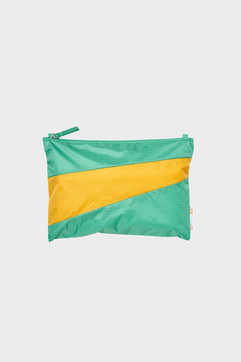The New Pouch, Holly Green & Calendula - Medium