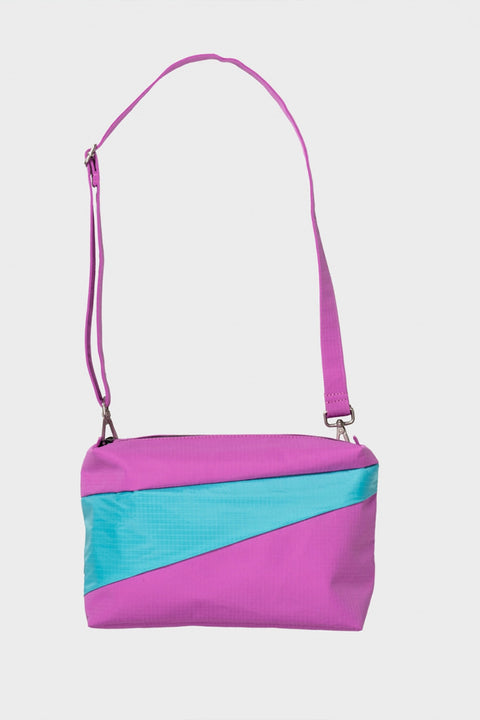 Nachhaltige Bum Bag Tasche in Fuchsia und Türkis