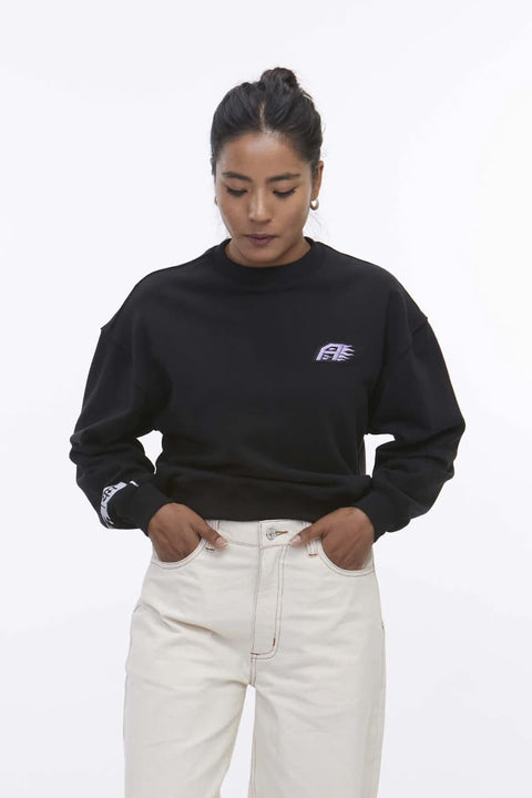 Yama Sweater in klassischem Schwarz
