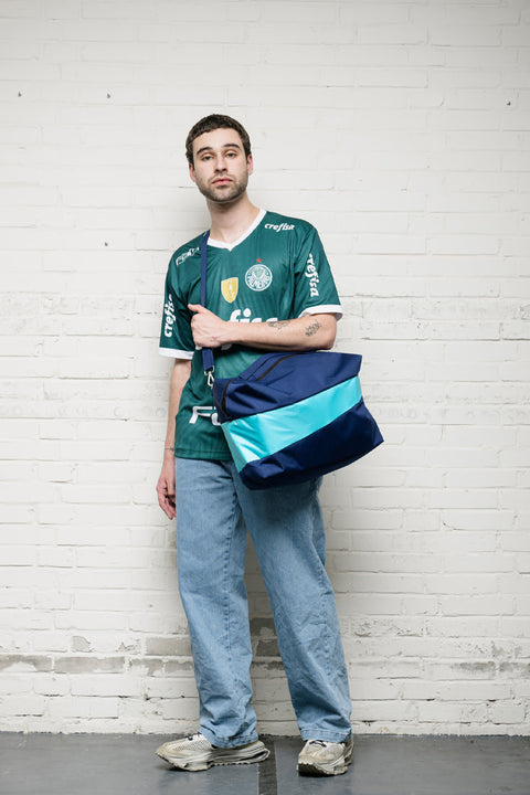 Wasserdichte Kuriertasche aus recyceltem Ripstop-Polyester