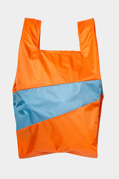 Susan Bijl Large Shopping Bag Orange Ocean Einkaufstasche