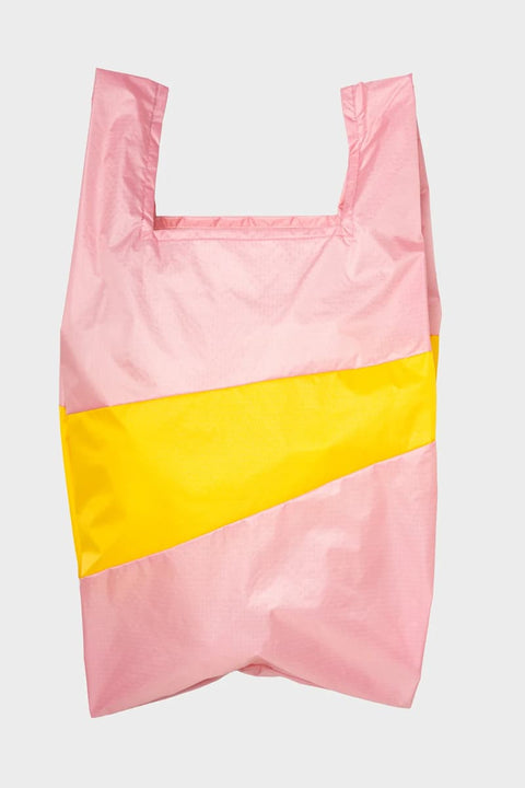 Susan Bijl The New Shopping Bag Large Pink Panther Sunflower hellrosa gelb