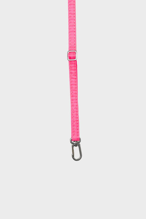 Neonpink Taschengurt aus recyceltem Ripstop-Nylon für New Pouch