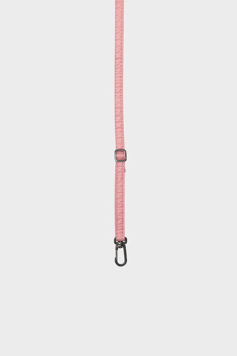 The New Strap Pink Panther Slim von Susan Bijl in Rosa, verstellbares Ripstop-Nylon-Trägerband mit Edelstahlhaken