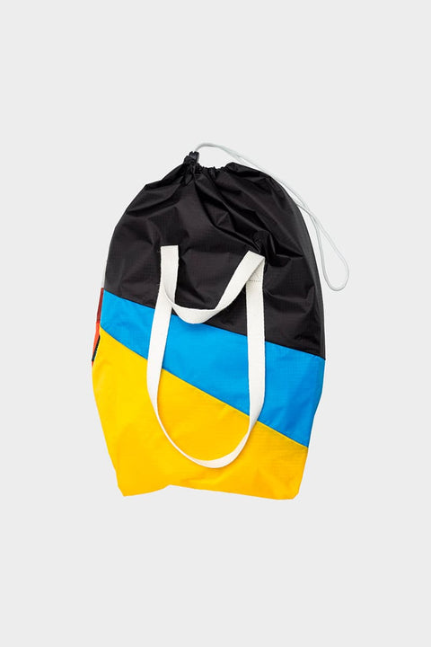 The New Trash Bag Multi Oxyde Medium von Susan Bijl, 37 x 77 x 33 cm, 60 L, Bluesign® recyceltes Ripstop-Nylon in Multi Oxyde