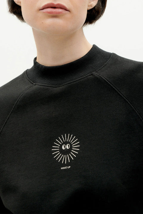 New Sol Sweatshirt in Schwarz