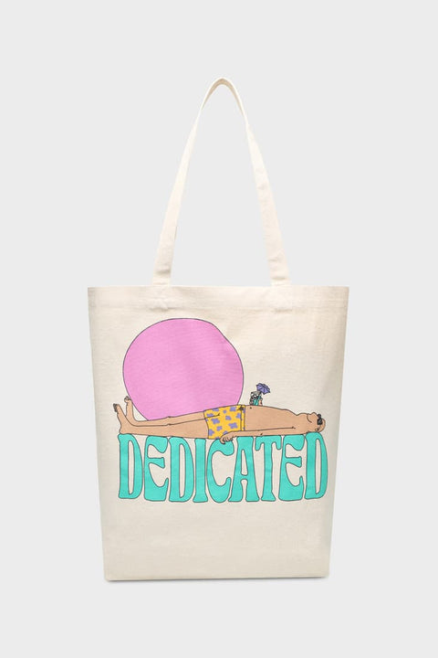 Off-White Tote Bag Torekov Vacay aus 100% Bio-Baumwolle, ideal für den Sommer
