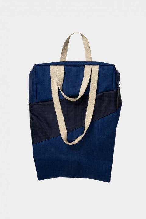Stylische Susan Bijl Tragetasche in Navy & Water