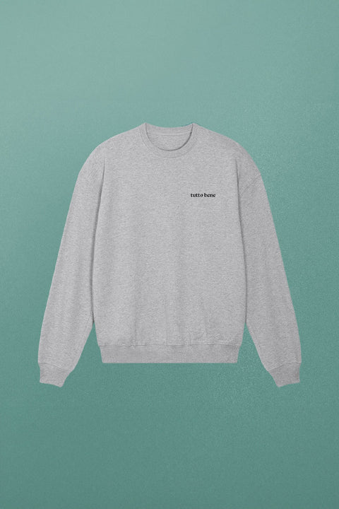 Unisex Pullover von Studio Ciao in Hellgrau
