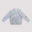 POM Dreieck grau, Sweatshirt aus Baumwolle made in Berlin KIDS