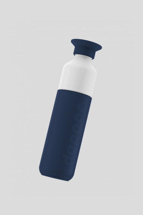 Nachhaltige Thermoflasche in Blau von Dopper Insulated