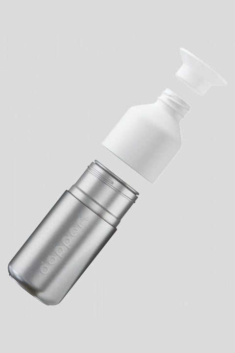 Die perfekte Flasche mit Deckel: Dopper Steel