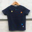 POM T-Shirt Dreiecke Blau Kinder