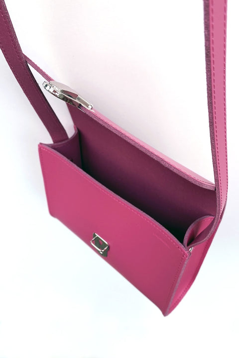 Klassische Brottasche in Fuchsia