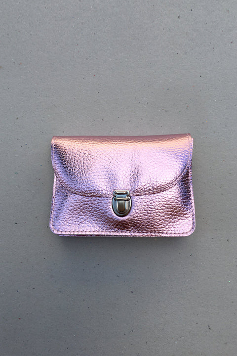 Papoutsi Portemonnaie Metallic-Rosa
