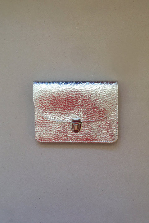 Papoutsi Portemonnaie BORSA Metallic-Silber