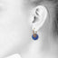 Süße Ohrringe mit Porzellanperle in Königsblau von Scherning - perfekt für jeden Anlass. Klick dich jetzt zum Shop!