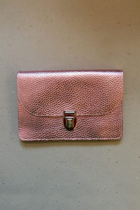 Papoutsi Portemonnaie Metallic-Rosa