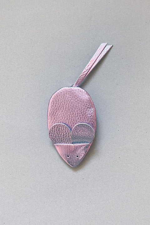 Geldbörse MAUS, Metallic-Rosa