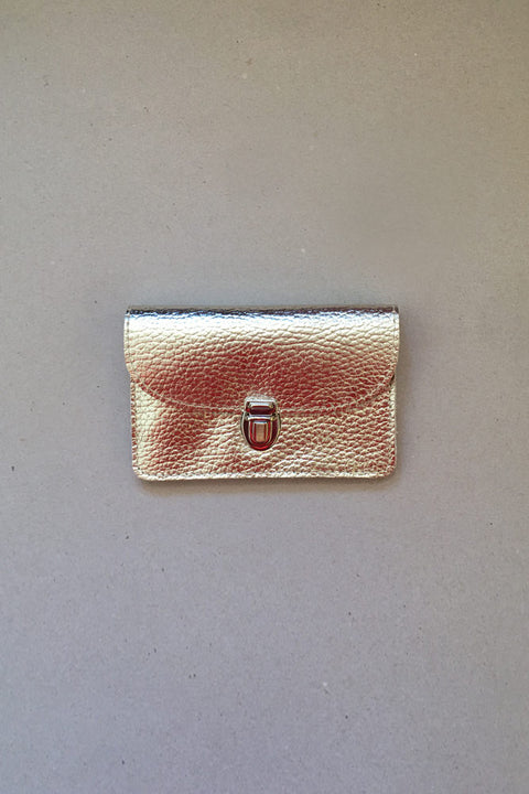 Papoutsi Portemonnaie Metallic-Champagner