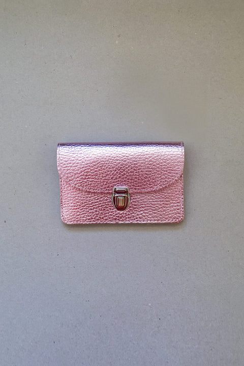 Papoutsi Portemonnaie BORSA Metallic-Rosa