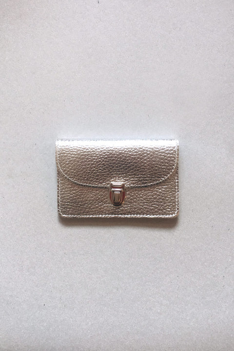 Papoutsi Portemonnaie BORSA Metallic-Silber