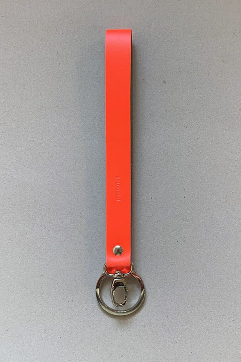 Papoutsi Schlüsselband Hochwertig Neonrot