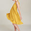 Sommerliches Multiposition-Kleid in Gelb