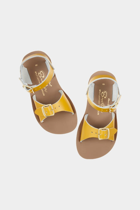 Retro-Sandalen für Kinder: Sandals Surfer in Senfgelb