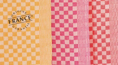 Roger Torchon Damier Geschirrtuch aus Baumwolle