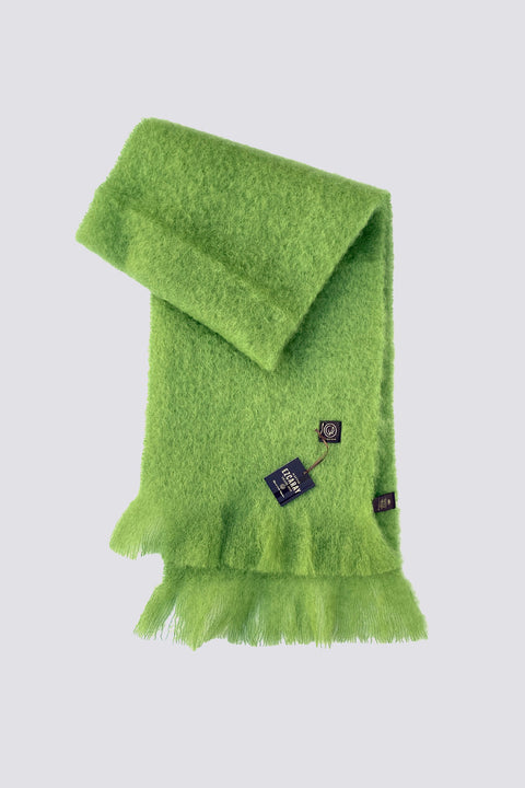 Mohair Foulard von Mantas Ezcaray in elegantem Grün