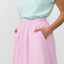 Adaja Skirt Pink Suite13Lab, Frontansicht, 88 % TENCEL Modal, Regular Fit