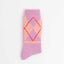 Argyle Socks Wool Lilac von Suite13Lab in Lila und Hellrosa