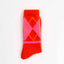 Argyle Socks Wool Orange von Suite13Lab in Orange und Rosa