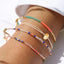 Sweet String Armband von Blush Indigo mit Knotenverschluss