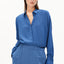 Blaue Damenbluse aus LENZING™ ECOVERO™ von ARMEDANGELS