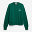 Smaragdgrüner ARMEDANGELS Pullover aus 100 % Bio-Baumwolle