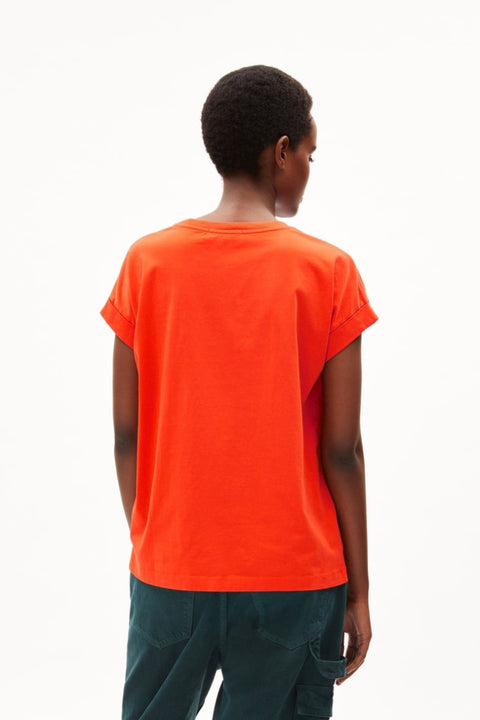 Nachhaltiges T-Shirt "Idaara" aus Bio-Baumwolle mit Kurzarm