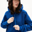 Bequemer ARMEDANGELS Hoodie in Blau aus 100% Bio-Baumwolle