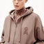 Bequeme Oversized Sweatjacke aus 100% Bio-Baumwolle