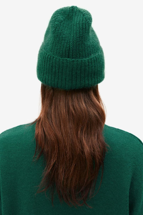 Weiche Wintermütze aus Wolle und Mohair