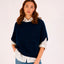 Aube Sleeveless Sweater von Les Racines du Ciel in Blue Chine