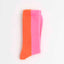 Bicolor Socks Wool Pink von Suite13Lab in Pink und Orange