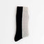 Suite13Lab Bicolor Socks, Schwarz-Hellgrau, Merinowolle