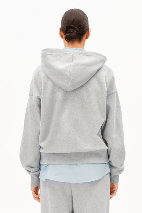 Iconic Å Rixamaa Sweatjacke aus Bio-Baumwolle mit Kapuze